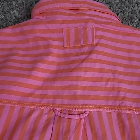 NWT We The Free People Freddie Striped Shirt Orange Combo MSRP $128 Size
XL - Picture 2 of 11